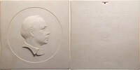 Berlin Porzellanplakette Georg Kolbe von Siegmund Schütz -