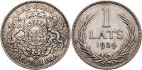 Lettland 1 Lats Kursmünze (1923-1924) -