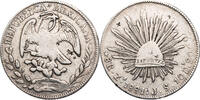 Mexiko 8 Reales Kursmünze (1824-1897) - Zacatecas -