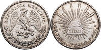 Mexiko 1 Peso Kursmünze (1898-1909) - Culiacán -