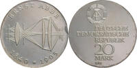 DDR 20 Mark Zum 75. Todestag von Ernst Abbe (1840-1905) -