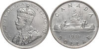 Kanada 1 Dollar George V. (1910-1936) - Voyageur Kursmünze -