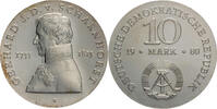 DDR 10 Mark 225th Anniversary of Birth of Gerhard Johann David von Scharnhorst -