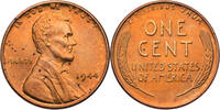USA 1 Cent Lincoln Cent - Wheat Ears Reverse -
