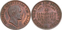 Baden Gedenkkreuzer Friedrich I. (1856-1907)seit 1852 Regent -
