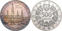 Österreich 500 Schilling 100 Jahre Wiener Rathaus -