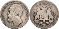 Schweden 1 Krona Oskar II. (1872-1907) - Kursmünze (1875-1876) -