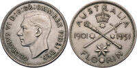 Australien Florin Georg VI. (1936-1952) - Auf 50 Jahre Konföderation -