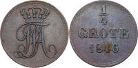 Oldenburg 1/4 Grote Paul Friedrich August (1829-1853) - Kursmünze -