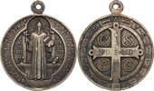 Vatikan Medaille Medaille auf St. Benedikt -