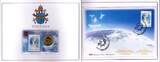 Vatikan - Kirchenstaat Numsbrief mit Coincard 2011 Papst Johannes Paul II. - Seligsprechung CH UNC im Schmuckblister