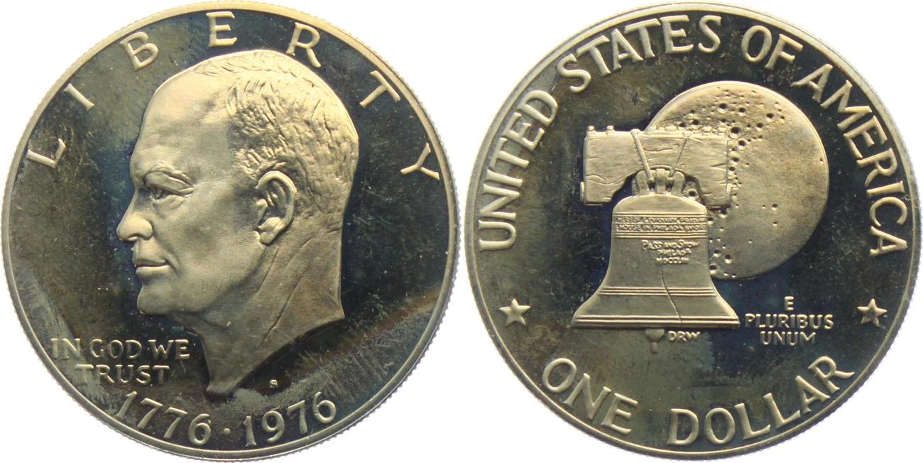 USA 1 Dollar 1976 S 200 Jahre Unabh ngigkeit Eisenhower