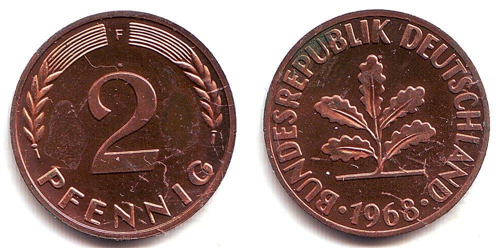 Pfennig 1968