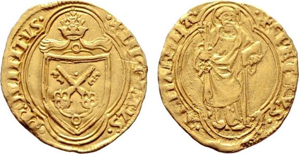 Vatikan Kirchenstaat Ducato papale (14471455) o.J Papst Nikolaus V