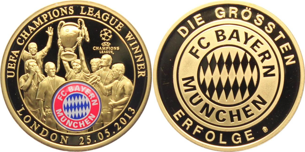 Fc Bayern München Champions League Medaille 2013 