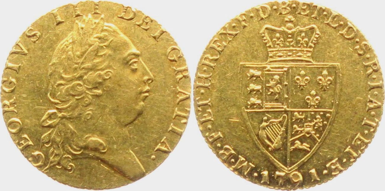 Grossbritannien Guinea 1791 König Georg III. (1760-1820) EF | MA-Shops