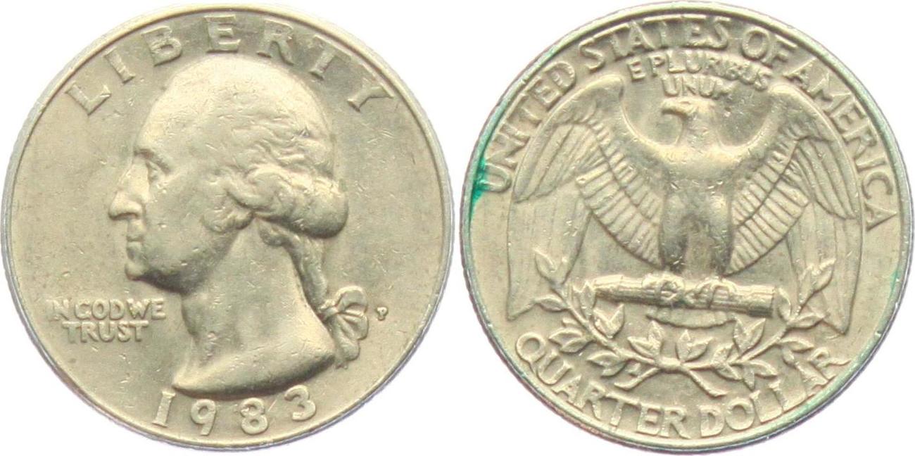 1983-P Quarter Dollars hot Coin