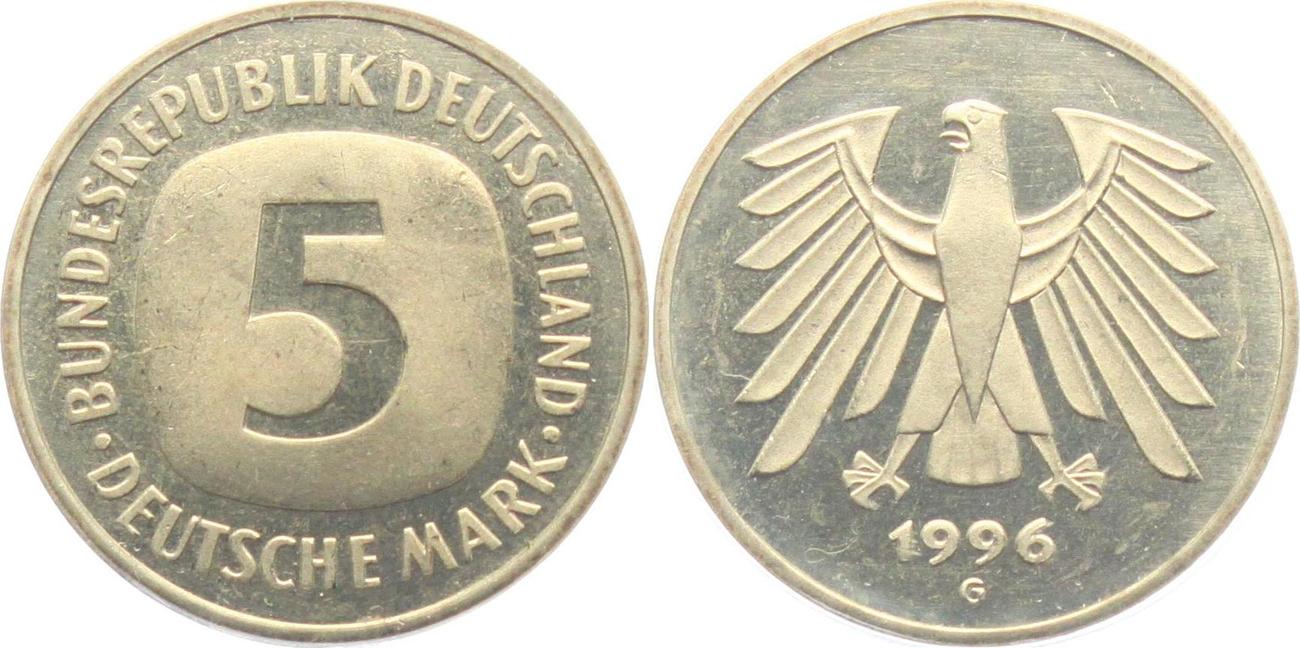 Deutschland Brd 1996 G 5 Mark Heiermann Bu Ms65 70 Ma Shops