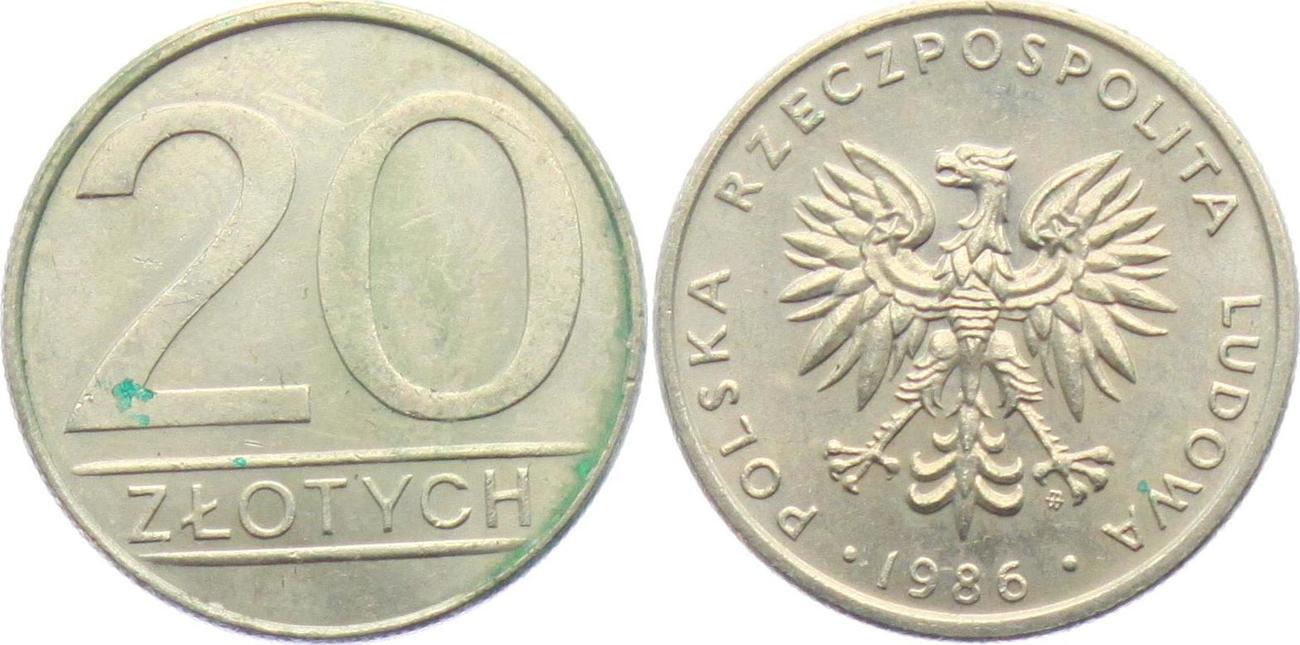 Polen 1986 20 Zloty EF MA Shops polen-1986-20-zloty-ef-ma-shops