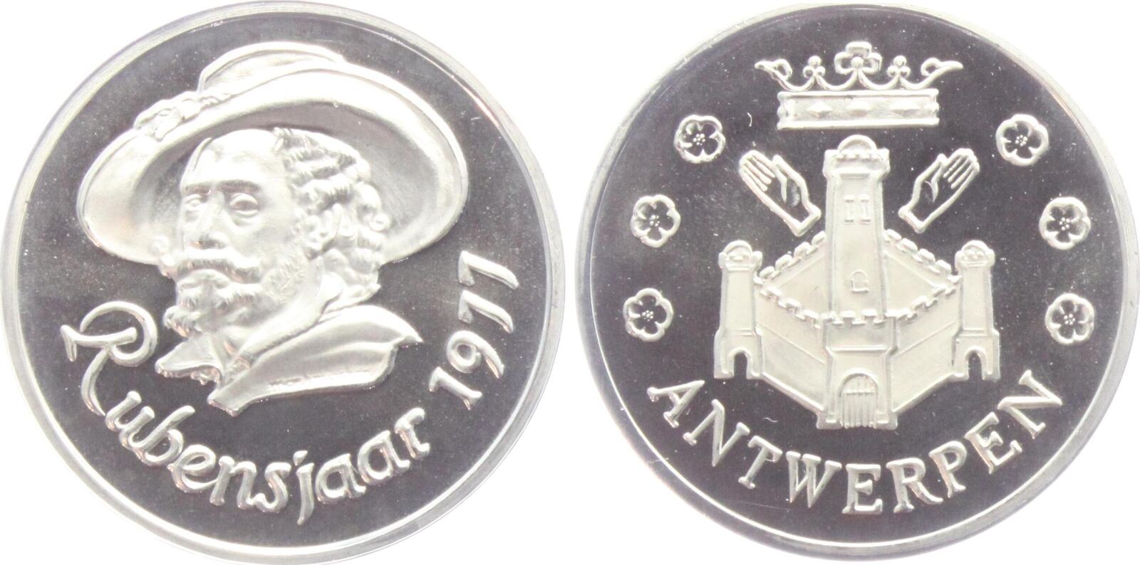 Antwerpen - Belgien Medaille Peter Paul Rubens - Rubensjahr 1977 in ...
