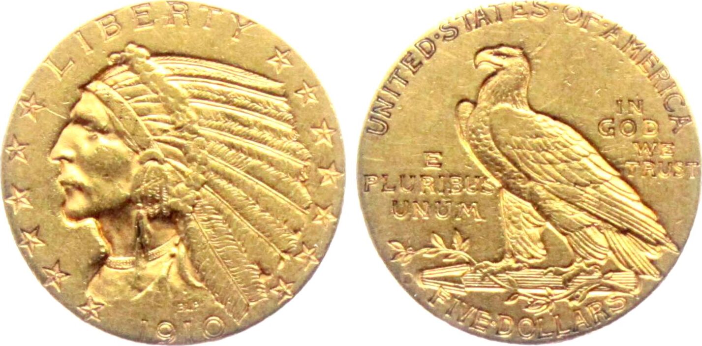 usa-5-dollar-1910-d-denver-indian-head-ef-ma-shops