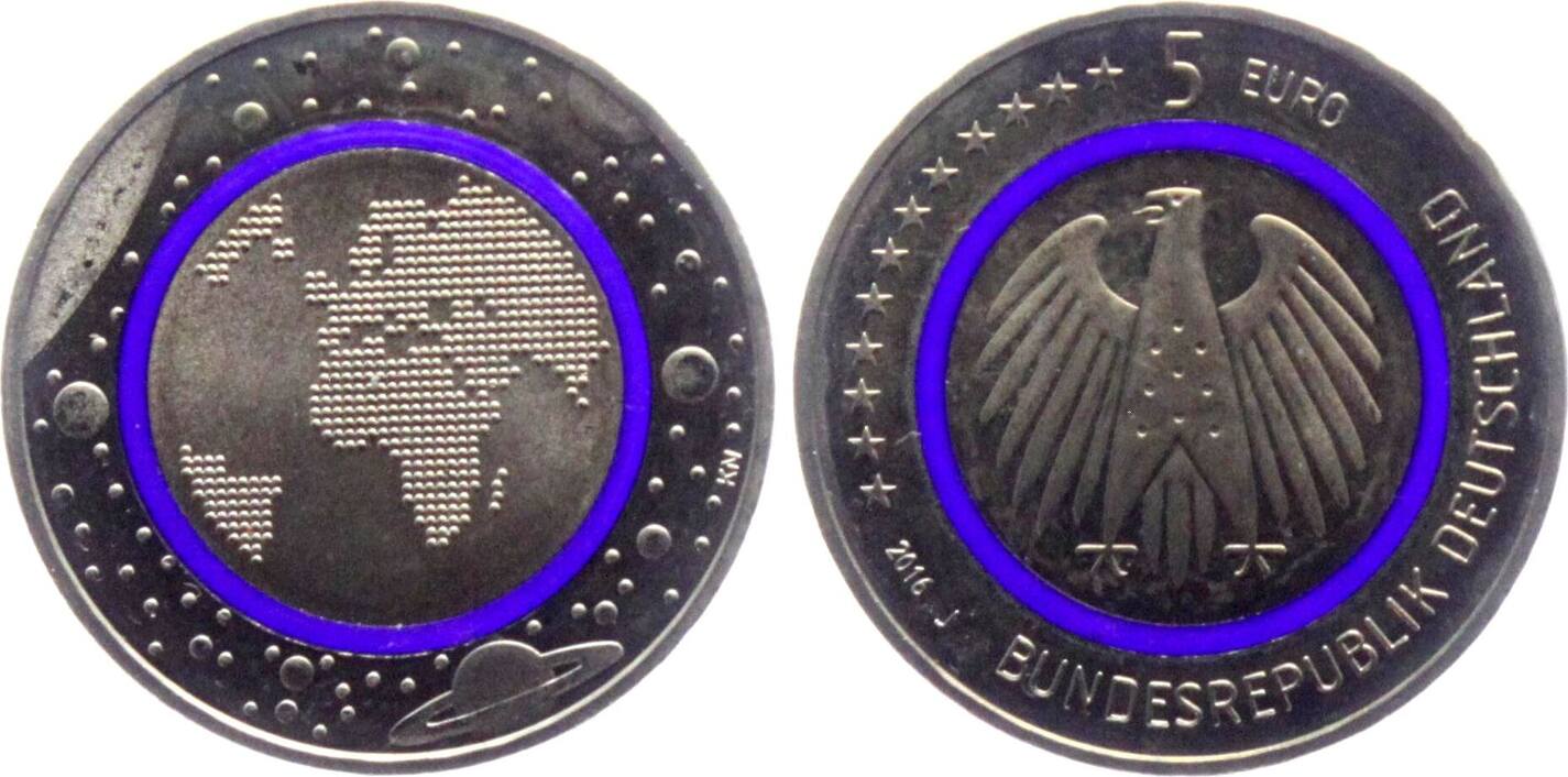 Faszinierend 5 Euro Munze 2016 Bilder