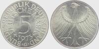 Deutschland 5 Mark 1973 G Silberadler vz 17.26 US$  +  11.49 US$ shipping