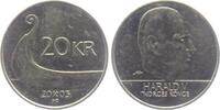 Norwegen 20 Kroner - Kronen 2003 MF Harald V. (seit 1991) - Schiffe ss-vz 5.72 US$  +  8.03 US$ shipping