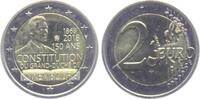 Luxemburg 2 Euro 2018 Verfassung unc 4.56 US$  +  8.03 US$ shipping
