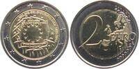 Belgien 2 Euro 2015 Europaflagge bankfrisch 8.07 US$  +  8.07 US$ shipping