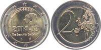 Belgien 2 Euro 2014 100. Jahrestag des Ausbruchs des 1. Weltkrieges bank... 4.59 US$  +  8.07 US$ shipping