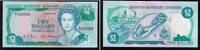 Bermuda 2 Dollars Banknote - Bermuda - 2 Dollars - 1988 - Elisabeth II. - Landkarte - Gebäude -