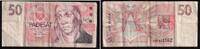 Tschechien 50 Korun Banknote Tschechien - 1993 - 50 Korun - Heilige Agnes von Böhmen - Kirche -