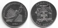 Jamaica 1 Dollar Fussball WM 1982 in Spanien - Torwart -