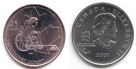 Kanada 25 Cents Olympische Winterspiele Vancouver 2010 - Rollstuhlcurling -