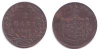 2 Bani 1867 Rumänien Carl I. (1866 - 1914) ss-vz