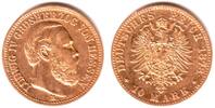 Hessen 10 Mark Grosherzog Ludwig IV. von Hessen (1877-1892) -