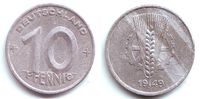 DDR 10 Pfennig 10 Pfennig -