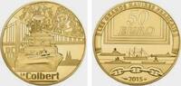 Frankreich 50 Euro Schlachtschiff Colbert - Schiffe -