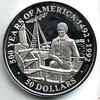 Cook-Inseln 50 Dollar 500 Jahre Amerika - Robert Fulton -