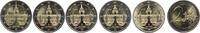 Deutschland 5 x 2 Euro 2016 Bundesl&auml;nder - Sachsen - Satz (ADFGJ) - Dres... 20.73 US$  +  11.49 US$ shipping