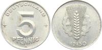 DDR 5 Pfennig Ähre und Zahnrad -
