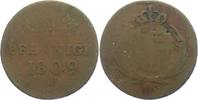 Sachsen - Alb. Linie 4 Pfennig Friedrich August I. (1806 - 1827) -