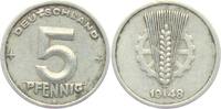 DDR 5 Pfennig 5 Pfennig - Ähre und Zahnrad -