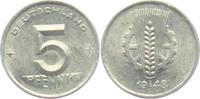 DDR 5 Pfennig 5 Pfennig - Ähre und Zahnrad -