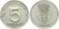 DDR 5 Pfennig 5 Pfennig - Ähre und Zahnrad -