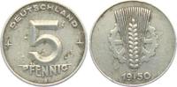 DDR 5 Pfennig 5 Pfennig - Ähre und Zahnrad -