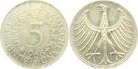 Deutschland - BRD 5 Mark 1968 G Silberadler ss 17.26 US$  +  11.49 US$ shipping