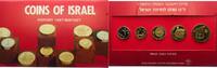 Israel KMS - 1 Agora - 1 Schekel KMS Israel - 39 Jahre Unabhängigkeit - Pieford - im Folder -
