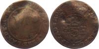 Paderborn Bistum 6 Pfennig Franz Arnold von Metternich (1704 - 1718) -